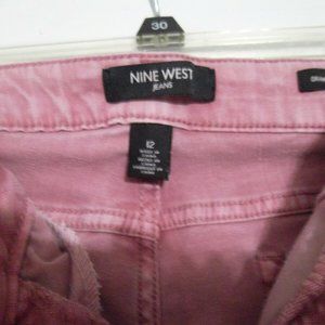 Nine West Women's Dusty Orchard Skinny Ankle Jeans